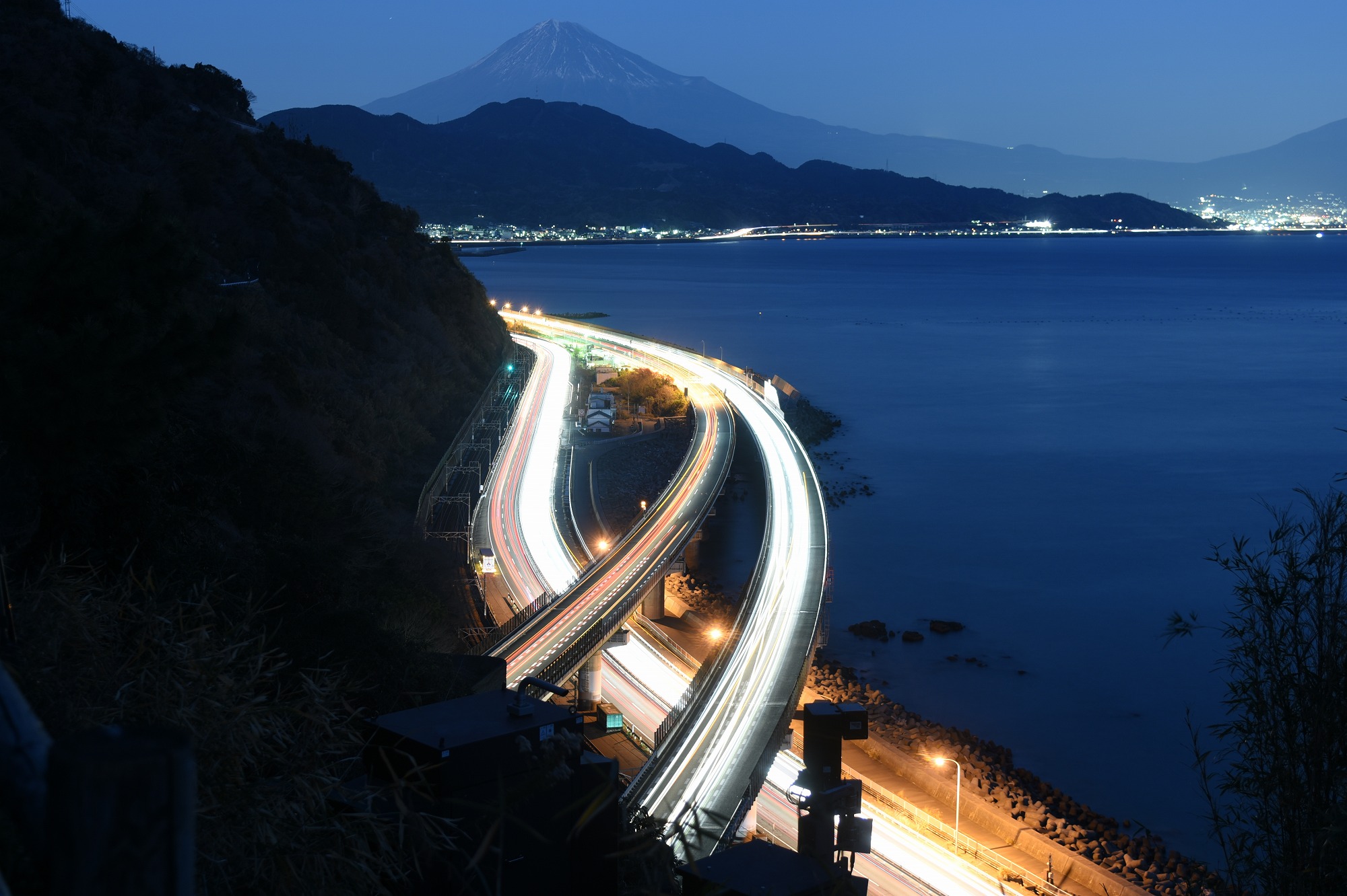 薩埵峠,山中湖,田子の浦写真